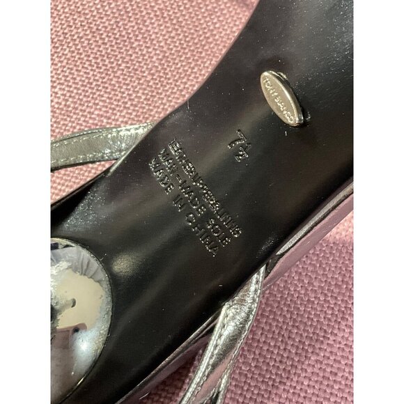 Tony Bianco Myra Sandals in Gunmetal Glimmer 7.5 New with Box Womens High heels - Picture 11 of 15